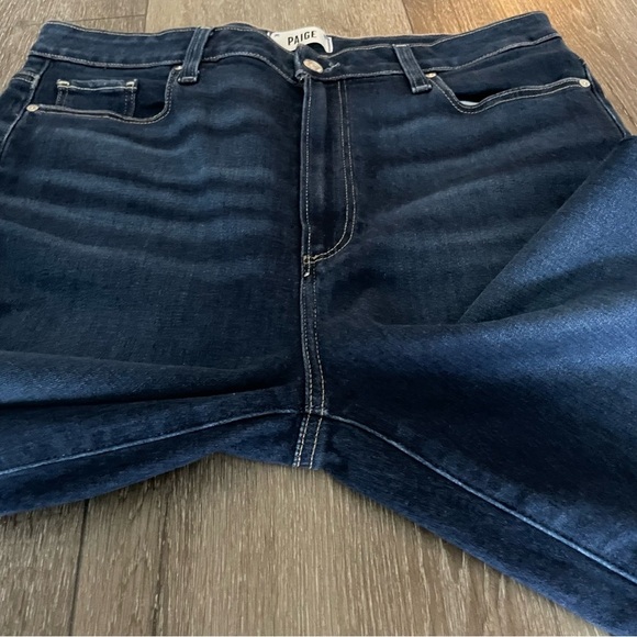 PAIGE Claudine Plus Flare Jean Size 32 Color Devoted - Picture 10 of 15